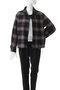 【予約販売】REMAKE SHOP COAT CHECK チェックショップコート マディソンブルー/MADISONBLUE