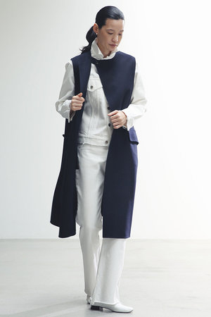 マディソンブルー/MADISONBLUEの【予約販売】RV SLEEVELESS COAT スリーブレスコート(110800/110806)