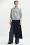 【予約販売】WIDE TUCK PT HERRINGBONE ワイドタックパンツ マディソンブルー/MADISONBLUE