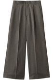 WIDE TUCK PT HERRINGBONE ワイドタックパンツ