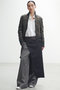 【予約販売】WIDE TUCK PT HERRINGBONE ワイドタックパンツ マディソンブルー/MADISONBLUE