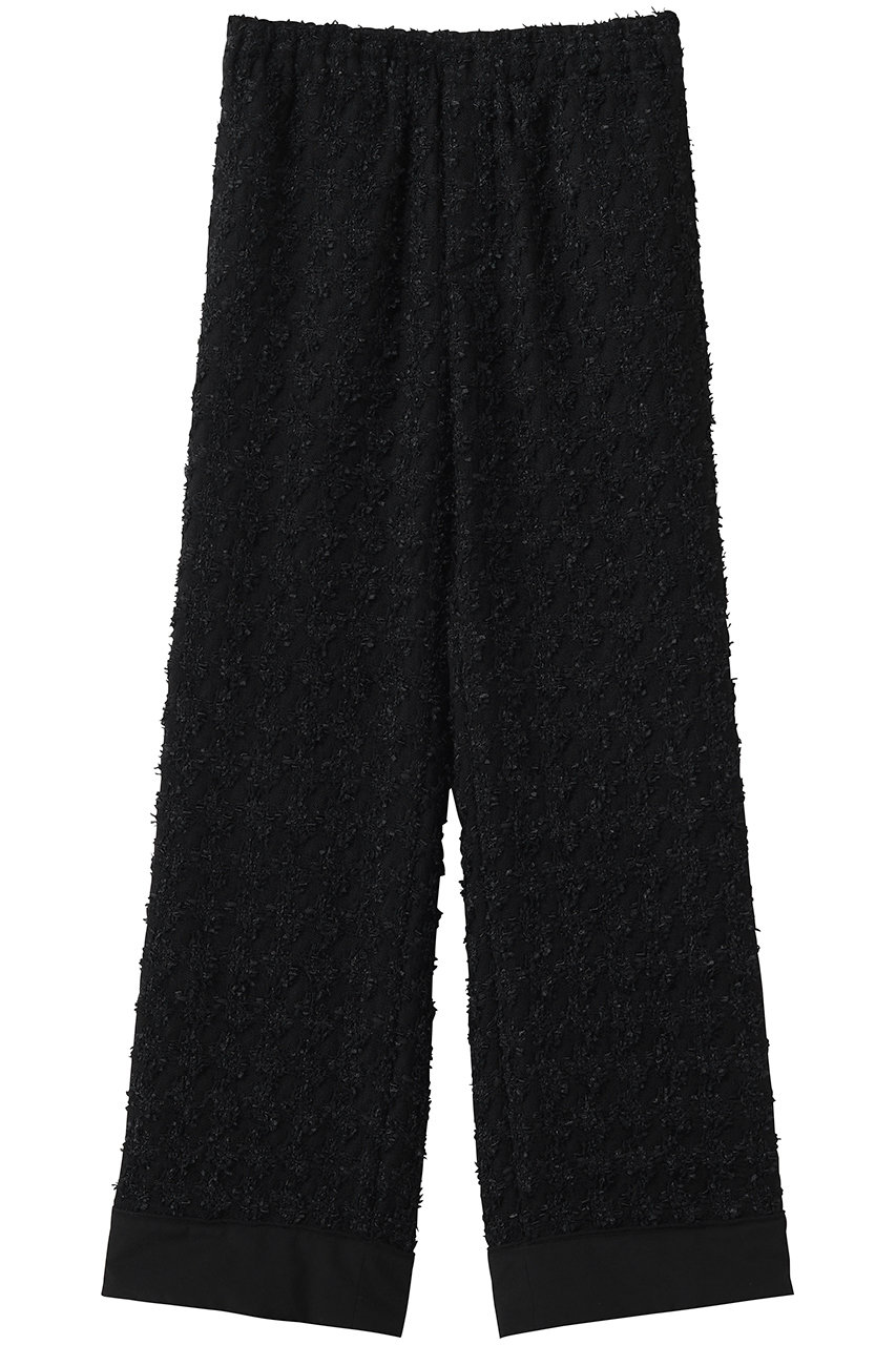マディソンブルー/MADISONBLUEの【予約販売】PAJAMA PANTS TWEED ツイードパジャマパンツ(ブラック/MB264-3010)