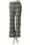 【予約販売】PAJAMA PANTS CHECK チェックパジャマパンツ マディソンブルー/MADISONBLUE