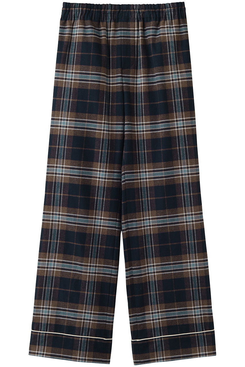 マディソンブルー/MADISONBLUEの【予約販売】PAJAMA PANTS CHECK チェックパジャマパンツ(チェックブラウン/MB264-3011)