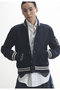 【予約販売】J.BRADLEY NARROW ROUND COLLAR SH ナローラウンドカラーシャツ マディソンブルー/MADISONBLUE