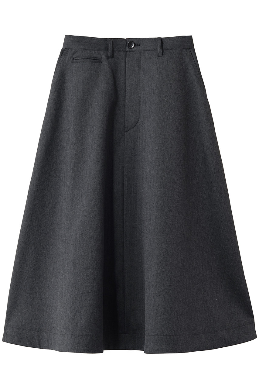 マディソンブルー/MADISONBLUEの【予約販売】DRESS FLARE SK HERRINGBONE ドレスフレアスカート(グレー/MB264-6002)