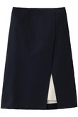 VISIBLE LINING WRAP SKIRT ラップスカート