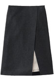 VISIBLE LINING WRAP SKIRT ラップスカート