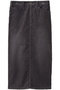 【予約販売】4P I-LINE SKIRT CORDS Iラインスカート マディソンブルー/MADISONBLUE グレー