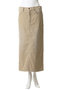 【予約販売】4P I-LINE SKIRT CORDS Iラインスカート マディソンブルー/MADISONBLUE