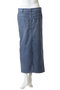 【予約販売】4P I-LINE SKIRT CORDS Iラインスカート マディソンブルー/MADISONBLUE