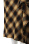 【予約販売】CASCADE SKIRT CHECK カスケードスカート マディソンブルー/MADISONBLUE