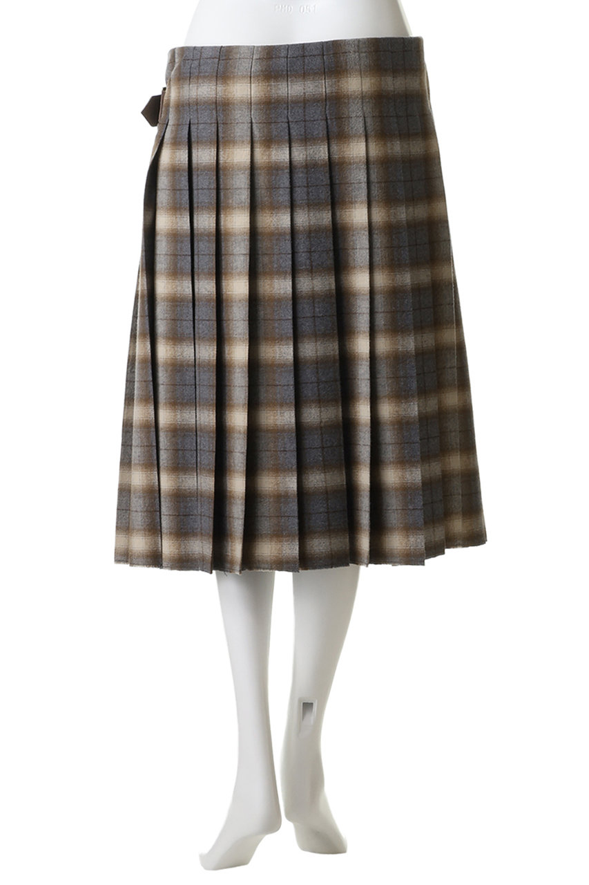 MADISONBLUE(マディソンブルー)｜【予約販売】PLEATED WRAP SKIRT