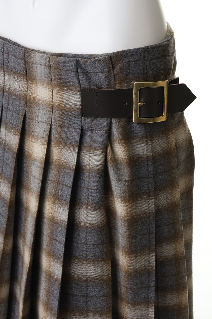 MADISONBLUE(マディソンブルー)｜【予約販売】PLEATED WRAP SKIRT
