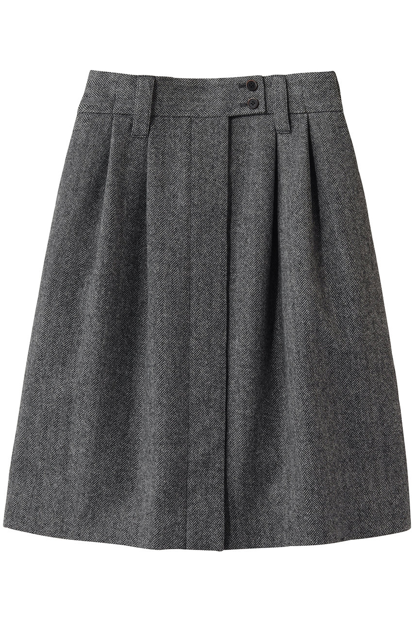 マディソンブルー/MADISONBLUEの【予約販売】SLACKS REMAKE MIDDLE SK HERRINGBONE スラックススカート(グレー/MB264-6014)