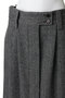 【予約販売】SLACKS REMAKE MIDDLE SK HERRINGBONE スラックススカート マディソンブルー/MADISONBLUE