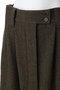 【予約販売】SLACKS REMAKE MIDDLE SK HERRINGBONE スラックススカート マディソンブルー/MADISONBLUE
