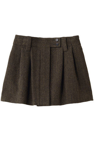 マディソンブルー/MADISONBLUEの【予約販売】SLACKS REMAKE MINI SK HERRINGBONE スラックスミニスカート(110700/110701)