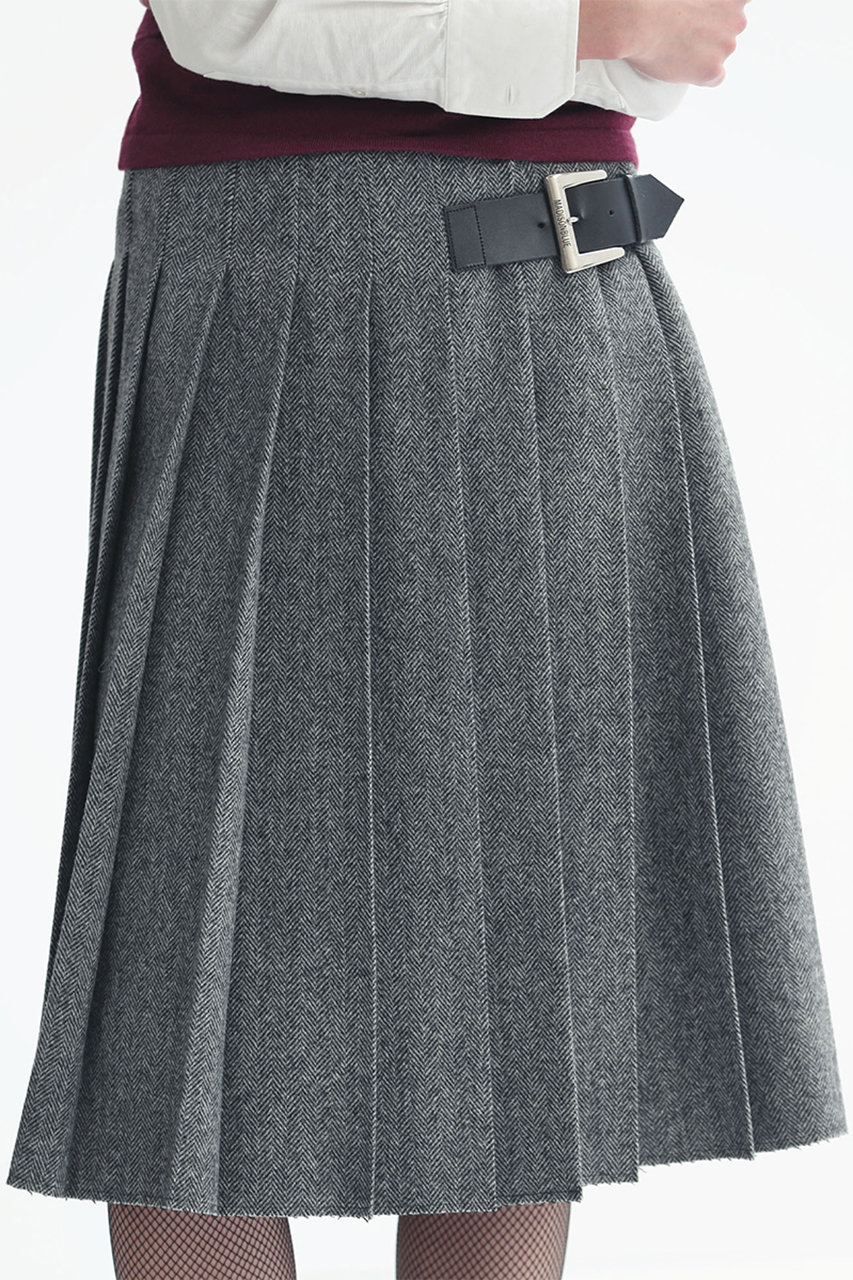 MADISONBLUE(マディソンブルー)｜【予約販売】PLEATED WRAP SK