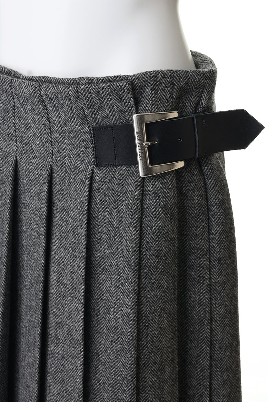 MADISONBLUE(マディソンブルー)｜【予約販売】PLEATED WRAP SK
