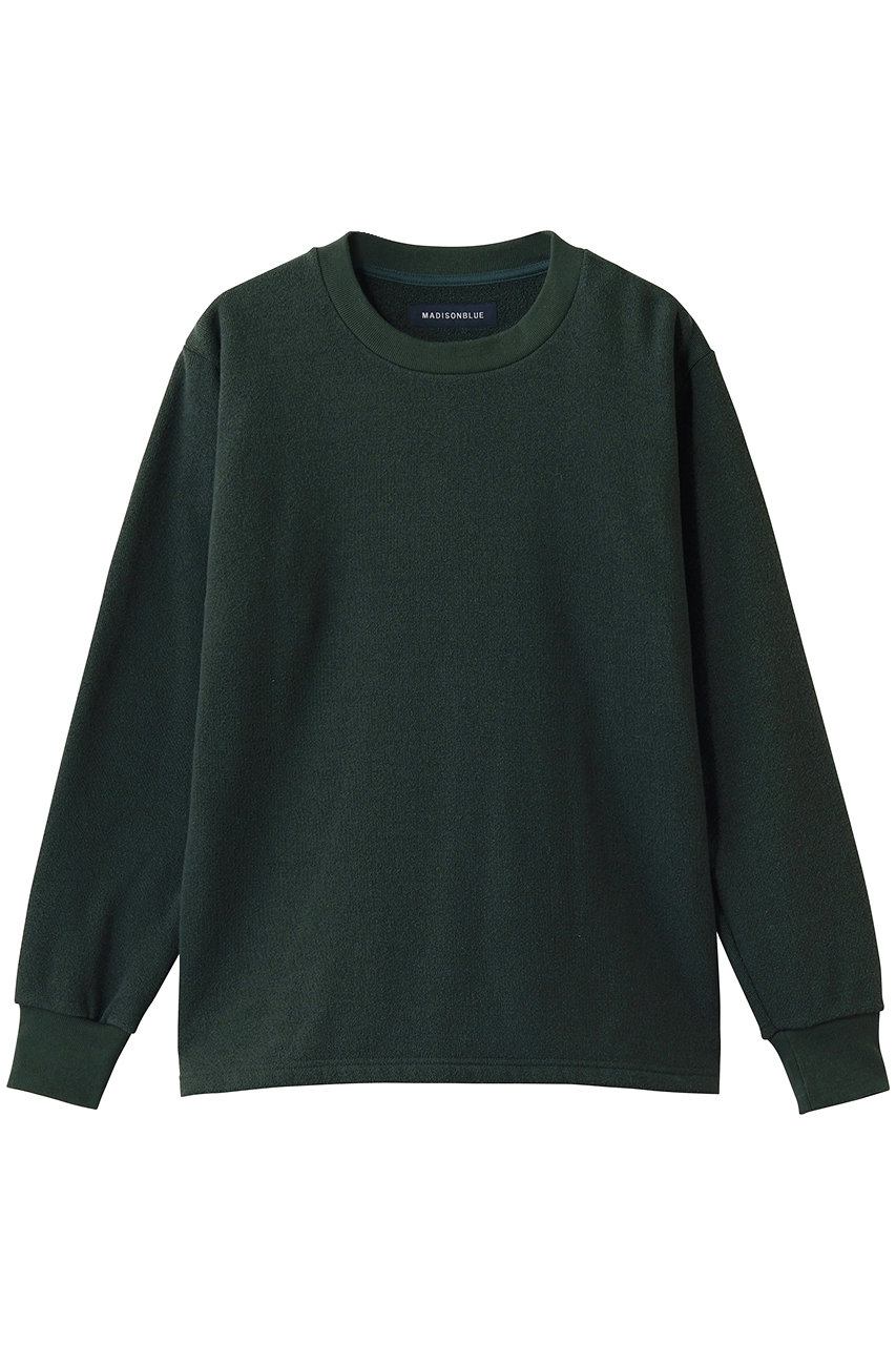 マディソンブルー/MADISONBLUEの【予約販売】LONGSLEEVE SWEAT T-SHIRTS ロングスリーブTシャツ(グリーン/MB264-7004)