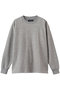【予約販売】LONGSLEEVE SWEAT T-SHIRTS ロングスリーブTシャツ マディソンブルー/MADISONBLUE グレー