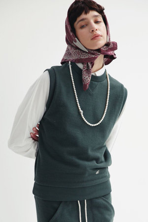 マディソンブルー/MADISONBLUEの【予約販売】SWEAT VEST スウェットベスト(110100/110102)