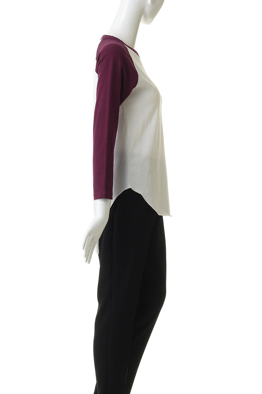 MADISONBLUE - マディソンブルー MADISONBLUE ラグランスリーブ Tシャツ 総柄 XS MADISONBLUE(マディソンブルー)｜【予約販売】RAGLAN SLEEVE TEE