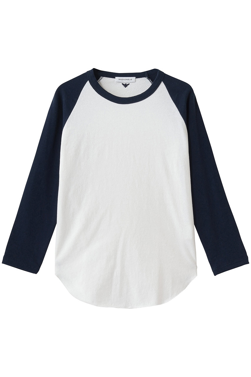 マディソンブルー/MADISONBLUEの【予約販売】RAGLAN SLEEVE TEE ラグランTシャツ(ネイビー/MB264-7007)