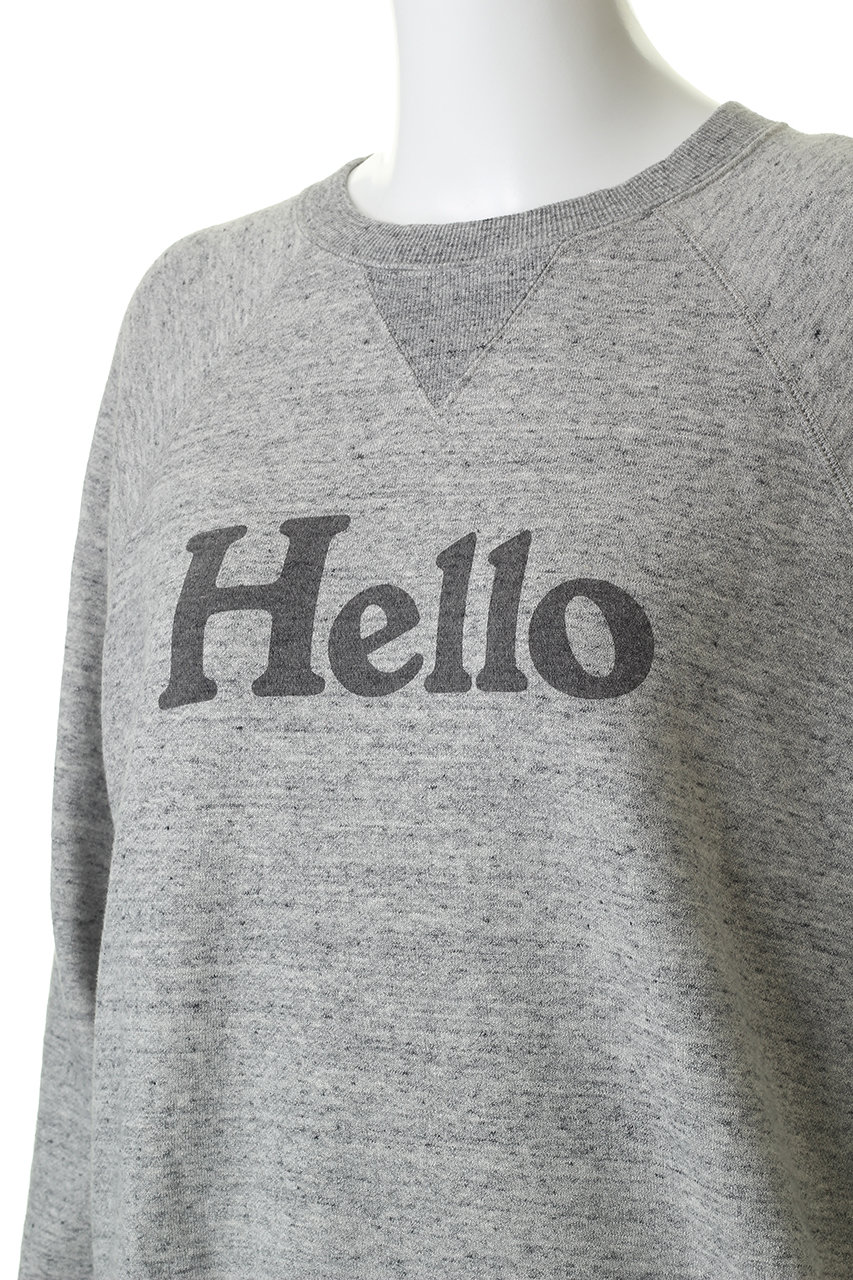 MADISONBLUE(マディソンブルー)｜【予約販売】HELLO SWEAT L/S URAKE