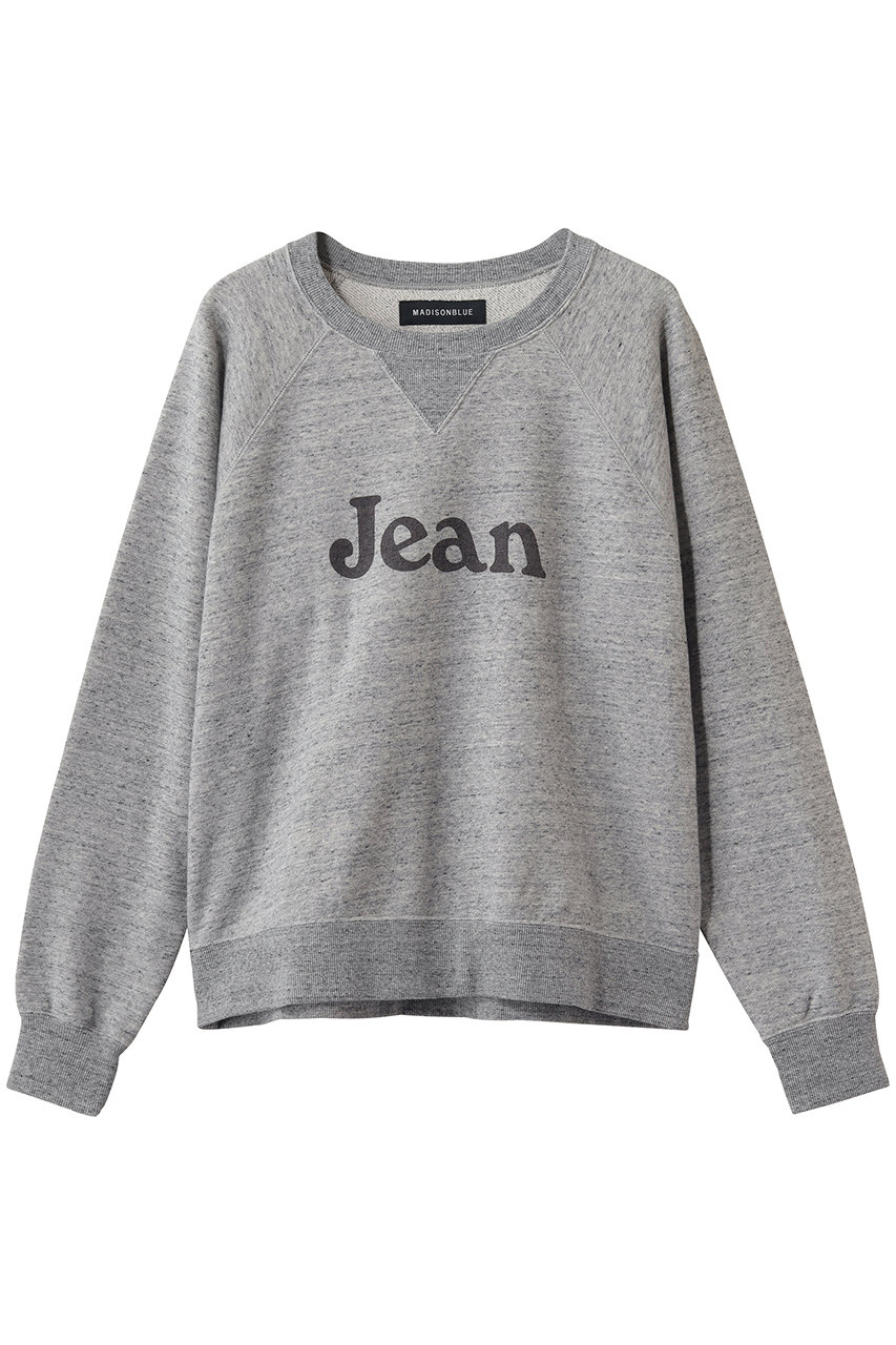 マディソンブルー/MADISONBLUEの【予約販売】JEAN CREW NECK SWEAT クルーネックスウェット(ライトグレー/MB264-7011)
