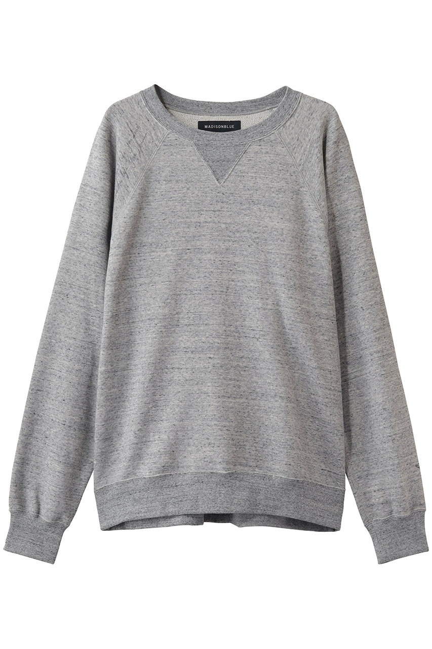 マディソンブルー/MADISONBLUEの【予約販売】GRAFFITI CREW NECK SWEAT クルーネックスウェット(ライトグレー/MB264-7013)