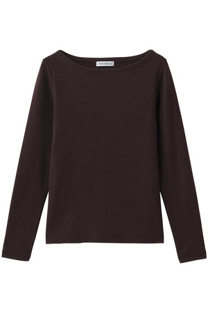 マディソンブルー/MADISONBLUEの【予約販売】BOAT NECK KNIT COTTON ボートネックニット(110300/110301)