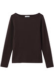 BOAT NECK KNIT COTTON ボートネックニット