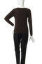 【予約販売】BOAT NECK KNIT COTTON ボートネックニット マディソンブルー/MADISONBLUE