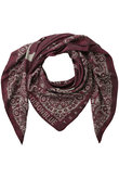 GRAPHIC PAISLEY SCARF LARGE オリジナルプリントスカーフ マディソンブルー/MADISONBLUE