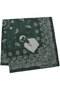 【予約販売】GRAPHIC PAISLEY SCARF LARGE オリジナルプリントスカーフ マディソンブルー/MADISONBLUE