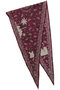 【予約販売】GRAPHIC PAISLEY DIAMOND SCARF オリジナルプリントスカーフ マディソンブルー/MADISONBLUE