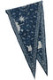 【予約販売】GRAPHIC PAISLEY DIAMOND SCARF オリジナルプリントスカーフ マディソンブルー/MADISONBLUE