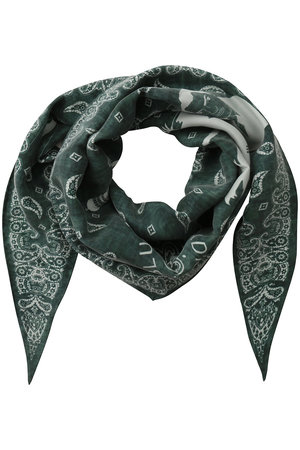 マディソンブルー/MADISONBLUEの【予約販売】GRAPHIC PAISLEY DIAMOND SCARF オリジナルプリントスカーフ(140100/140103)