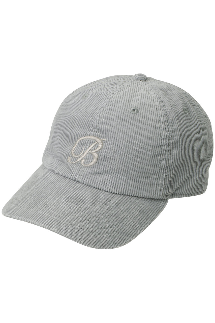 マディソンブルー/MADISONBLUEの【予約販売】【UNISEX】B CAP CORDS キャップ(ライトグレー/MB264-9007)