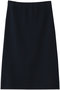KNIT SEMI-FLARE SK COTTON セミフレアニットスカート マディソンブルー/MADISONBLUE ネイビー