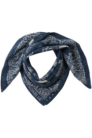 マディソンブルー/MADISONBLUEのGRAPHIC PAISLEY SCARF MEDIUM ペイズリースカーフ(140100/140103)