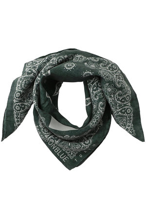 マディソンブルー/MADISONBLUEのGRAPHIC PAISLEY SCARF MEDIUM ペイズリースカーフ(140100/140103)