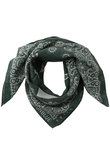 GRAPHIC PAISLEY SCARF MEDIUM ペイズリースカーフ マディソンブルー/MADISONBLUE