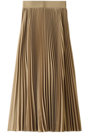フォンデル/VONDELのサテンプリーツスカート