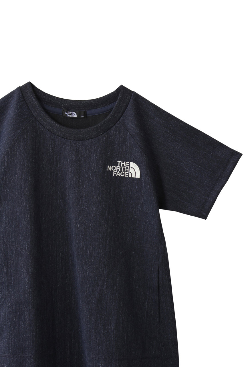 The North Face ザ ノース フェイス Kids ストレッチデニムマウンテンワンピース インディゴ の通販 Elleshop エル ショップ