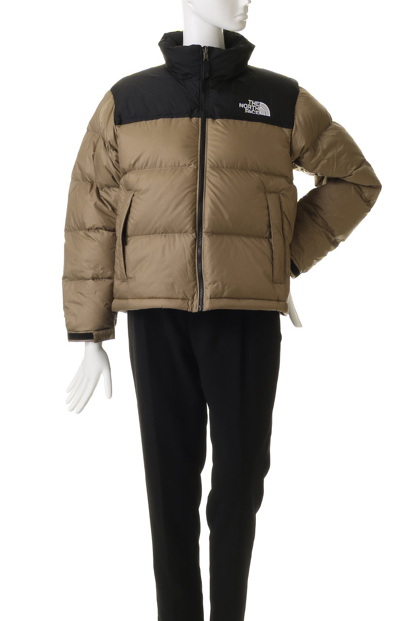 THE NORTH FACE ノースフェイス カーキ×ブラック L ヌプシ THE NORTH FACE(ザ・ノース・フェイス)｜ショートヌプシジャケット