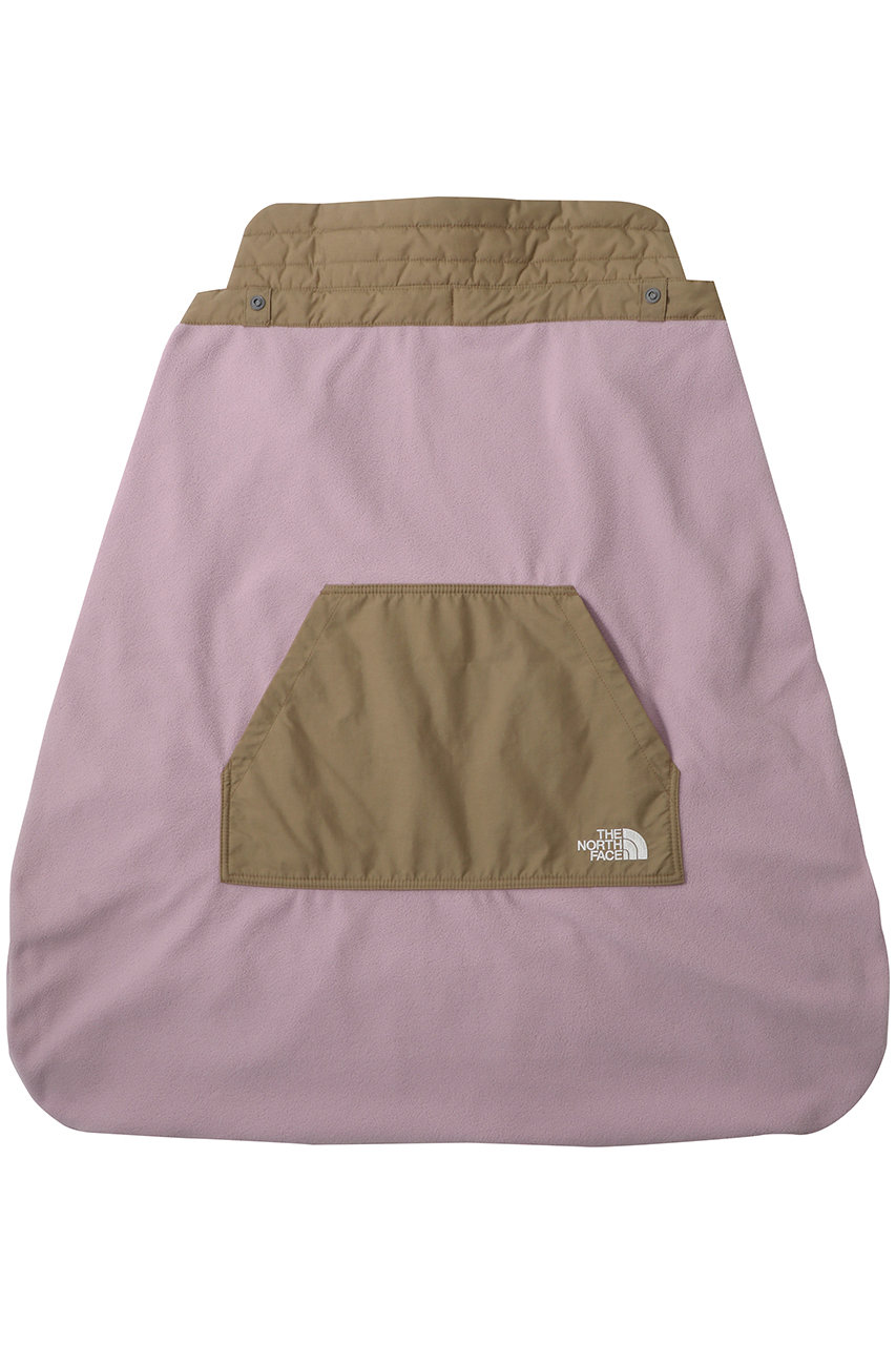 ザ・ノース・フェイス/THE NORTH FACEの【BABY】ベビーフリースライニングブランケット ブラック×サミットゴールド F(ダスティーモーブ/NNB72502)