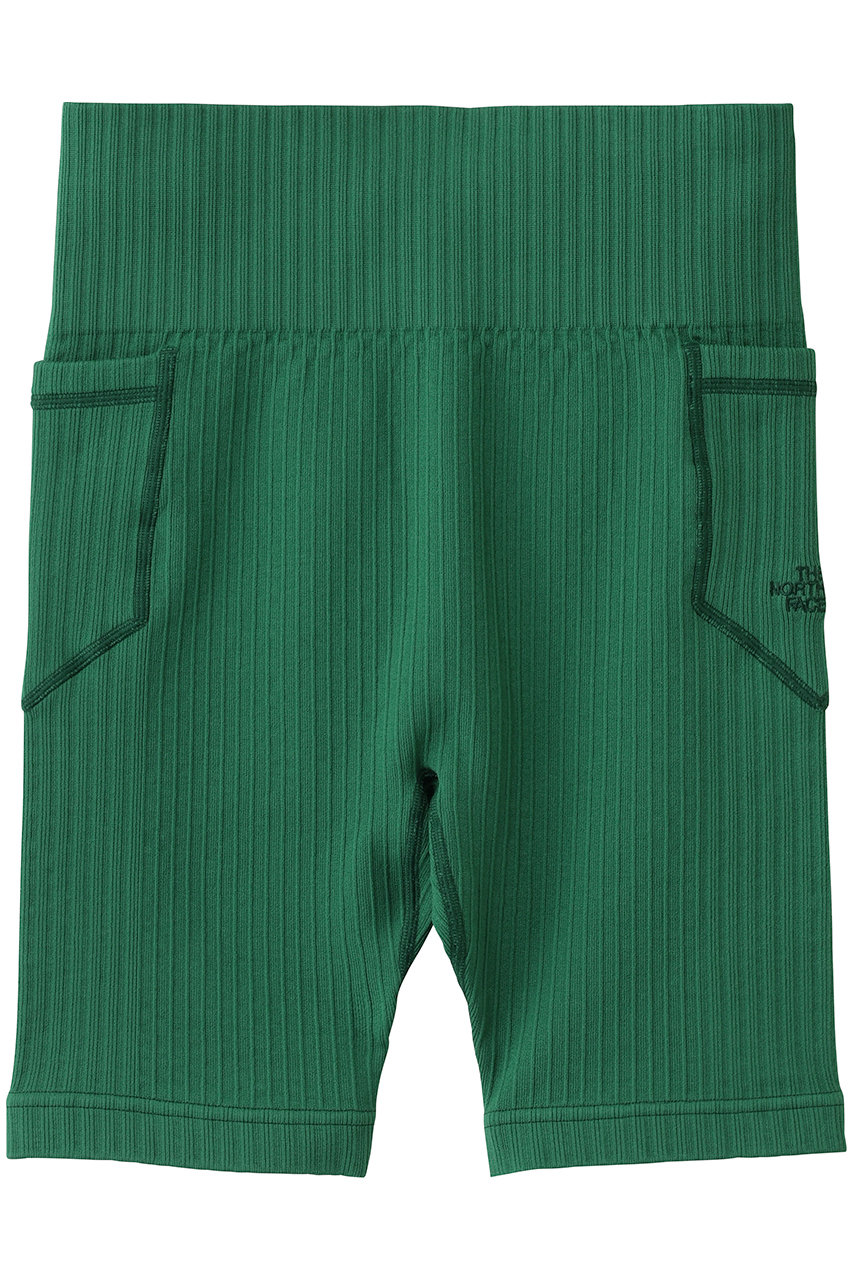 ザ・ノース・フェイス/THE NORTH FACEのGARリブショートタイツ(TNFグリーン/NBW42665)